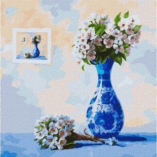 Картина по номерам. "Справжня весна" 30*30см