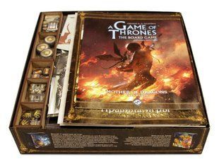 Органайзер для игры Игра Престолов + Мать Драконов МДФ (A Game of Thrones + Mother of Dragons exp)