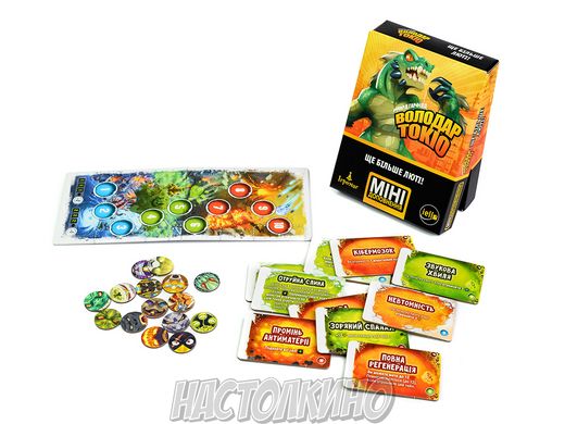 Настольная игра Повелитель Токио. Еще больше ярости (King of Tokyo: Even More Wicked!)