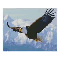 Алмазна мозаїка «Гірський орел», 40х50 см