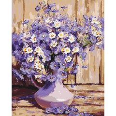 Картина за номерами "Букет польових квітів", 40х50 см