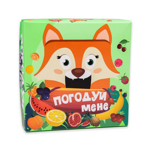 Настільна гра Погодуй мене - Лисичка (укр)