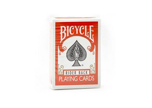 Карты покерные Bicycle Rider Back (оrange)