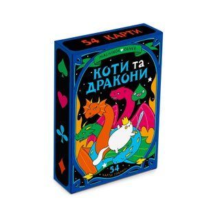 Карти гральні Maliunok. Коти та Дракони