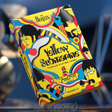 Карты игральные Theory11 Beatles Yellow Submarine