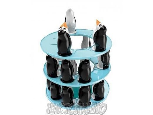 Penguin Tower. Балансирующая башня с пингвинами (англ)