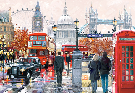 Пазли "Колаж, Лондон", 1000 елементів