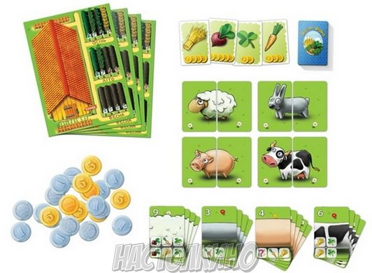 Настольная игра Моя веселая ферма + Ґазда (My Happy Farm)