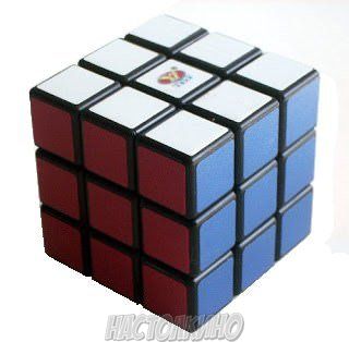 Кубик Рубика 3х3 черный для начинающих