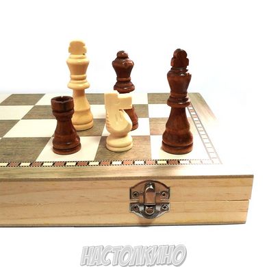 Шахматы, шашки, нарды (Набор 3 в 1)