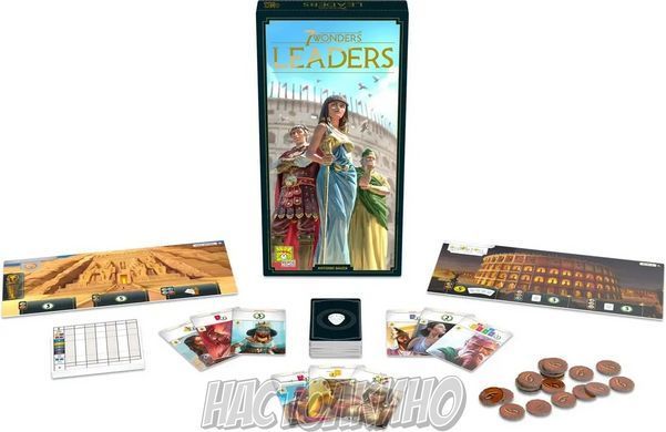 Настольная игра 7 чудес: Лидеры (2-е изд.) (7 Wonders: Leaders 2nd Edition) (англ.)