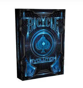 Карты покерные Bicycle Evolution (limited edition) (blue)