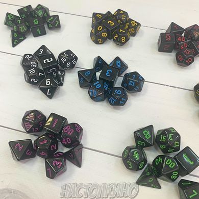 Набор кубов для DnD Base (7 шт) (в ассортименте) DnD Dice set