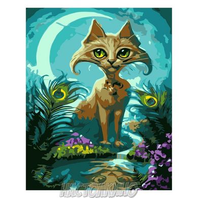 Картина за номерами "Казковий кіт", 30х40 см