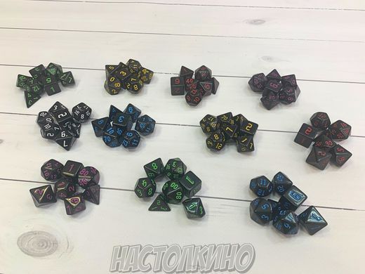 Набор кубов для DnD Base (7 шт) (в ассортименте) DnD Dice set