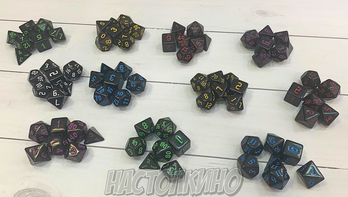Набор кубов для DnD Base (7 шт) (в ассортименте) DnD Dice set