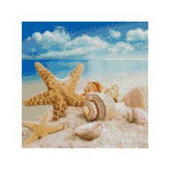 Алмазная мозаика "Море", 30х30 см