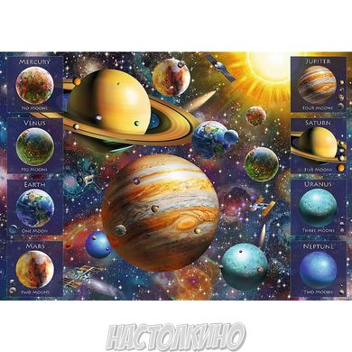 Пазл Спіральний "Сонячна система", 1040 елементів (Trefl)