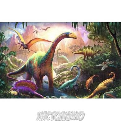 Пазл "Планета динозавров". 100 елементів (Trefl)
