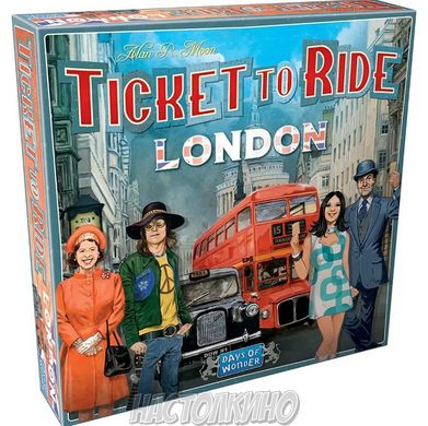 Настільна гра Ticket to Ride: London (Квиток на потяг: Лондон)(англ)