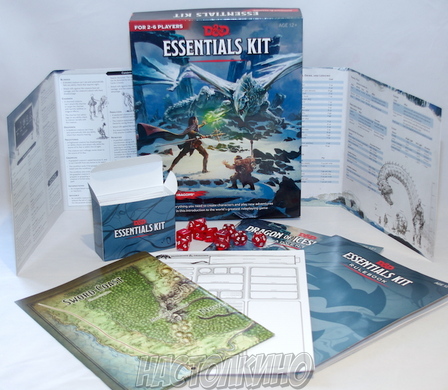 D&D Essentials Kit. Стартовий набір Dungeons and Dragons (англ)
