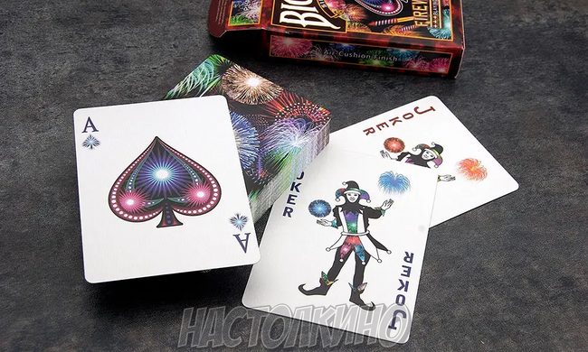 Карты покерные Bicycle Fireworks (Special Limited Print Run)