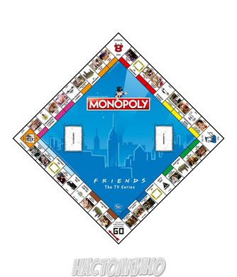 Настільна гра Monopoly: Friends (Монополия: Друзья)