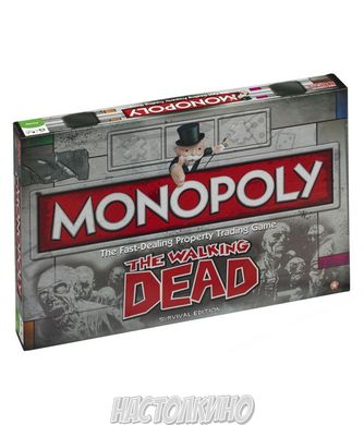 Настільна гра Monopoly: The Walking Dead (Монополия: Ходячие мертвецы)