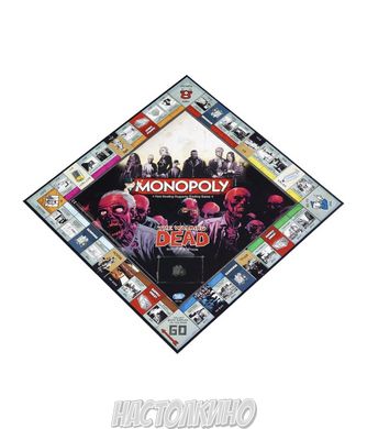 Настільна гра Monopoly: The Walking Dead (Монополия: Ходячие мертвецы)