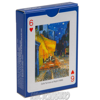 Карты игральные Винсент ван Гог, 55 карт (Vincent van Gogh)