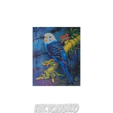 Алмазна мозаїка "Фантазійний папуга", 30х40 см