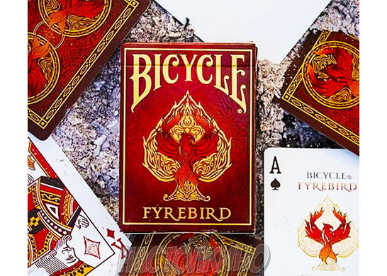 Карти покерні Bicycle Fyrebird