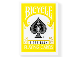 Карты покерные Bicycle Rider Back (yellow)
