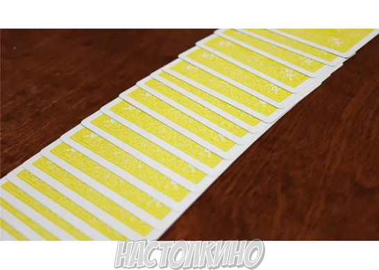 Карты покерные Bicycle Rider Back (yellow)