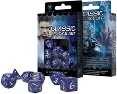 Набір кубів Classic RPG Cobalt & white Dice Set (7)