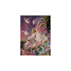 Алмазная мозаика "Квіткова фея", 30х40 см