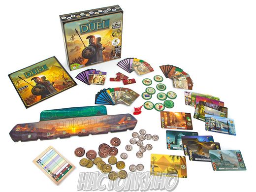 Настольная игра 7 Чудес Дуэль (7 Wonders Duel)