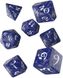Набор кубов Classic RPG Cobalt & white Dice Set (7)