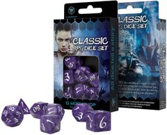 Набір кубів Classic RPG Lavender & white Dice Set (7)