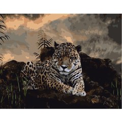 Картина за номерами "Стомлений леопард", 40х50 см