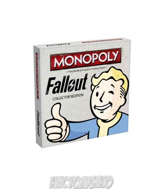 Настольная игра Monopoly: Fallout (Монополия: Fallout) (англ.)