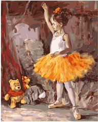 Картина за номерами "Маленька балерина", 40х50 см