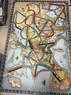 Настільна гра copy_Билет на поезд: Европа (Ticket to Ride: Europe) (відкрита)