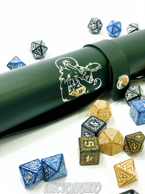 Лоток для кубиков Дракон (зеленый) (Dice tray Dragon green)