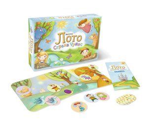 Настольная игра Лото детское. Страна чудес