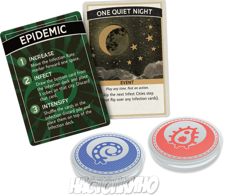 Настольная игра Pandemic 10th Anniversary Edition (Пандемия: Юбилейное издание)