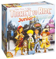 Настільна гра Билет на поезд Junior: Европа (Ticket to Ride Junior Europe)