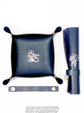Лоток для кубиков Дракон (синий) (Dice tray Dragon navy)