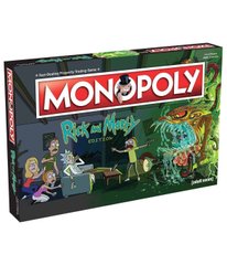 Настільна гра Monopoly: Rick and Morty (Монополия: Рик и Морти) (англ)