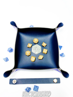 Лоток для кубиків D20 (синій) (Dice tray D20 navy)